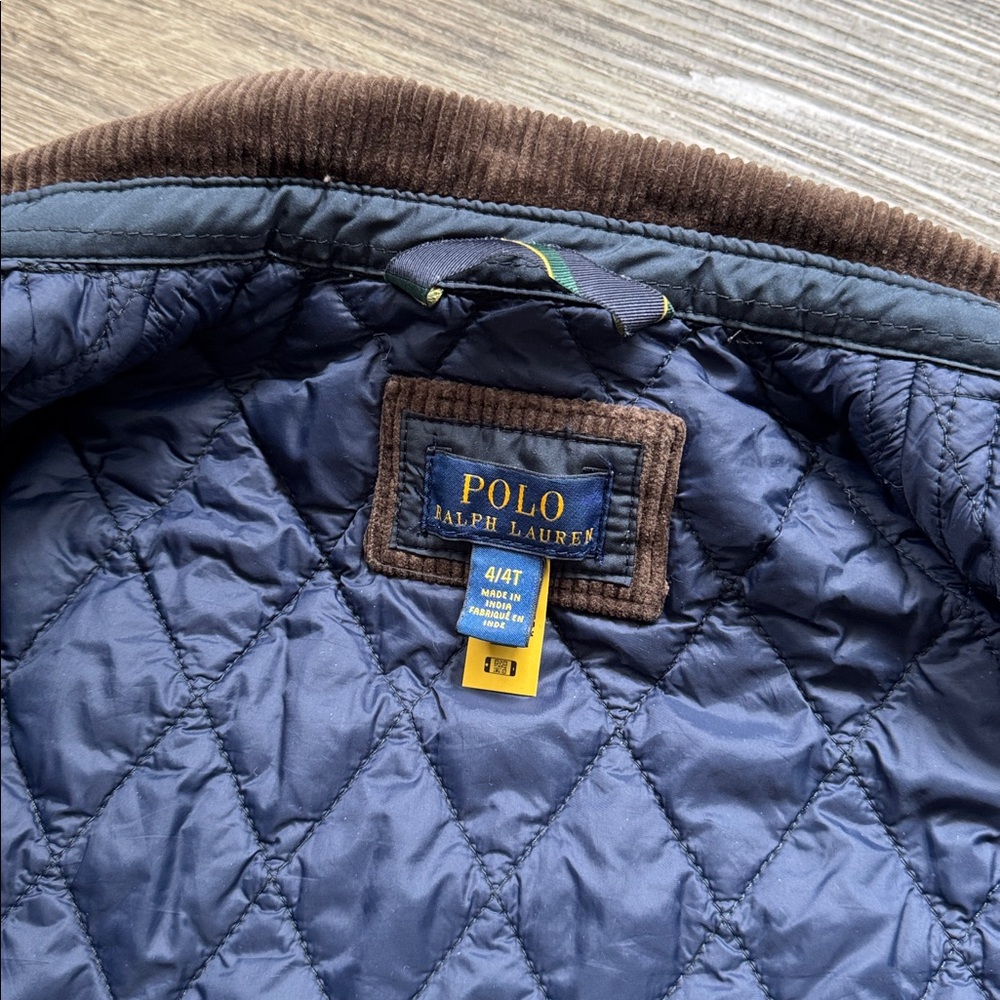 Polo by Ralph Lauren Quilted Black Jacket - Picture 4 of 7